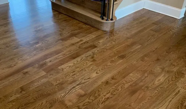 Home bedroom floor sanding